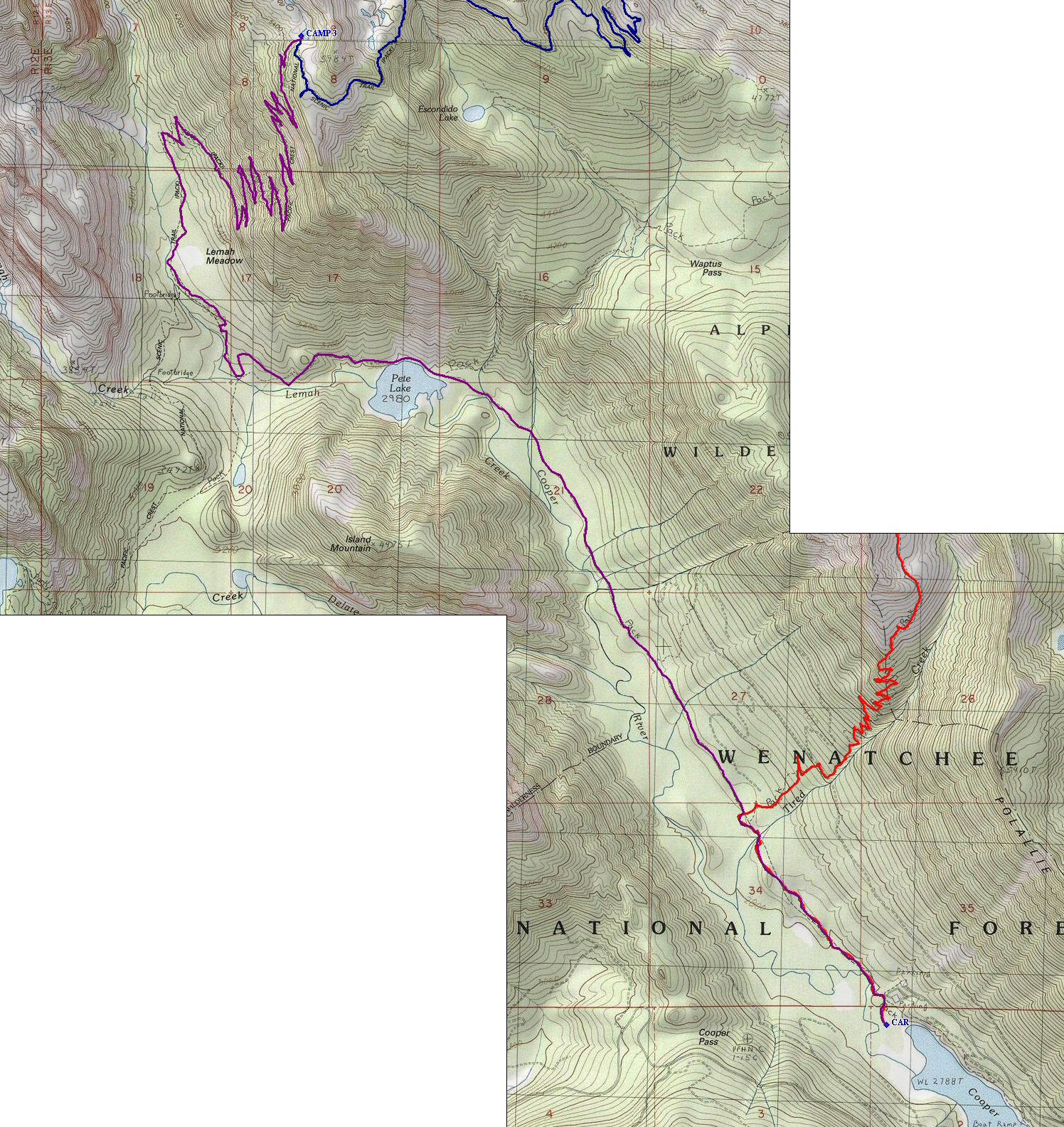 Alpine Lakes 2004